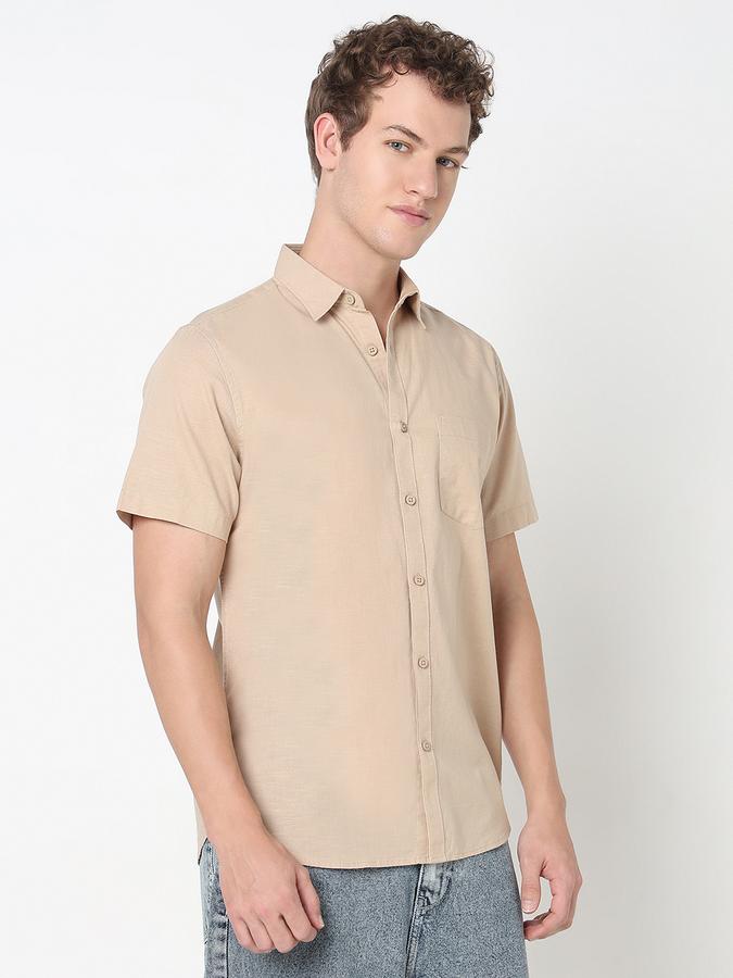 R&B MENS Long sleeves Casual Solid SHIRT image number 2