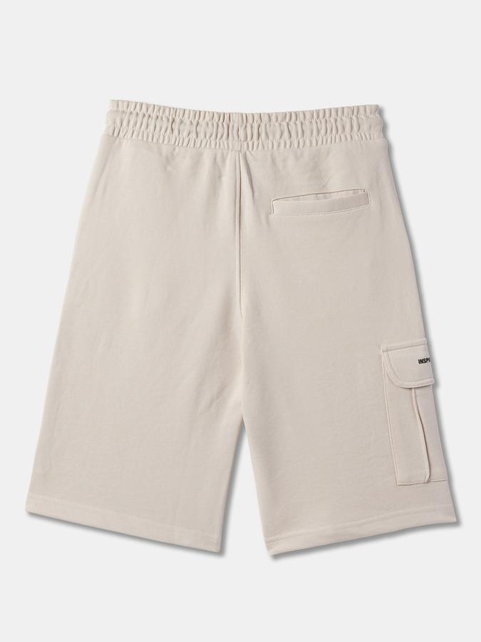 Boys Cotton Blend Relaxed Fit Drawstring Waist Cargo Style Shorts