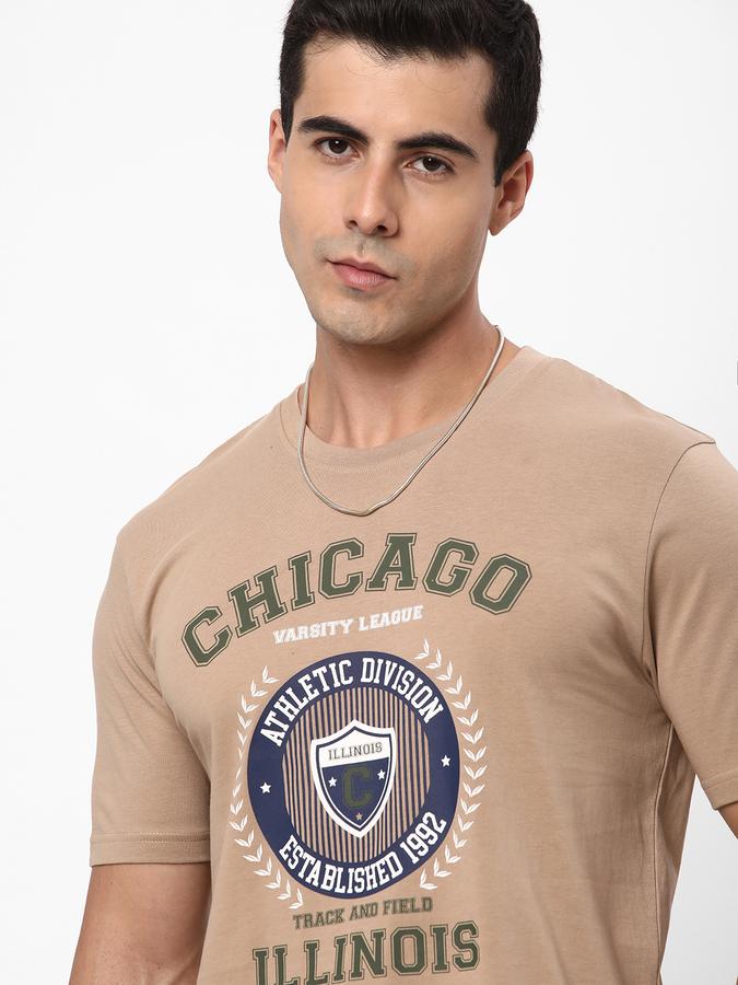 R&B Men Beige T-Shirts image number 0