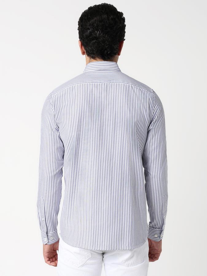 Men Striped Casual Shirt image number 3