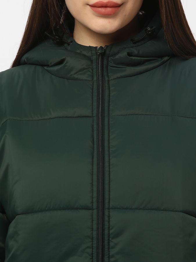 Women Regular Fit Puffer Jacket image number 3