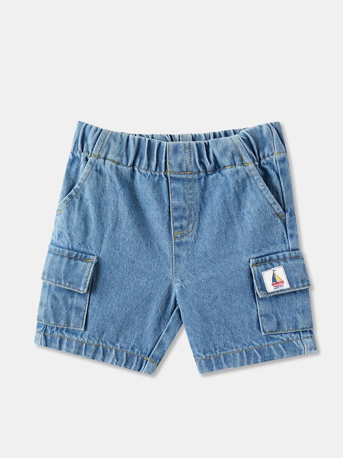 Boys Graphic Print T-shirt with Shorts Fashion Set