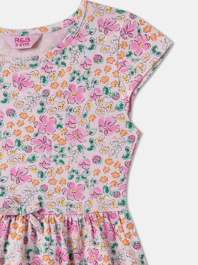 Girls Midi/Knee Length Casual Dress image number 2