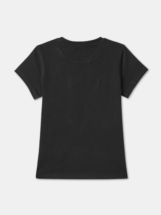 Girls Graphic Print Pure Cotton Regular T Shirt image number 1