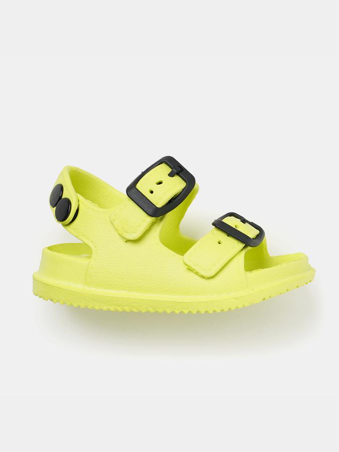 R&B Girls Yellow Sandals image number 1