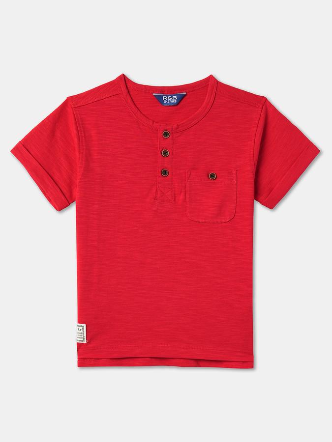 Regular Fit Henley T-Shirt image number 0