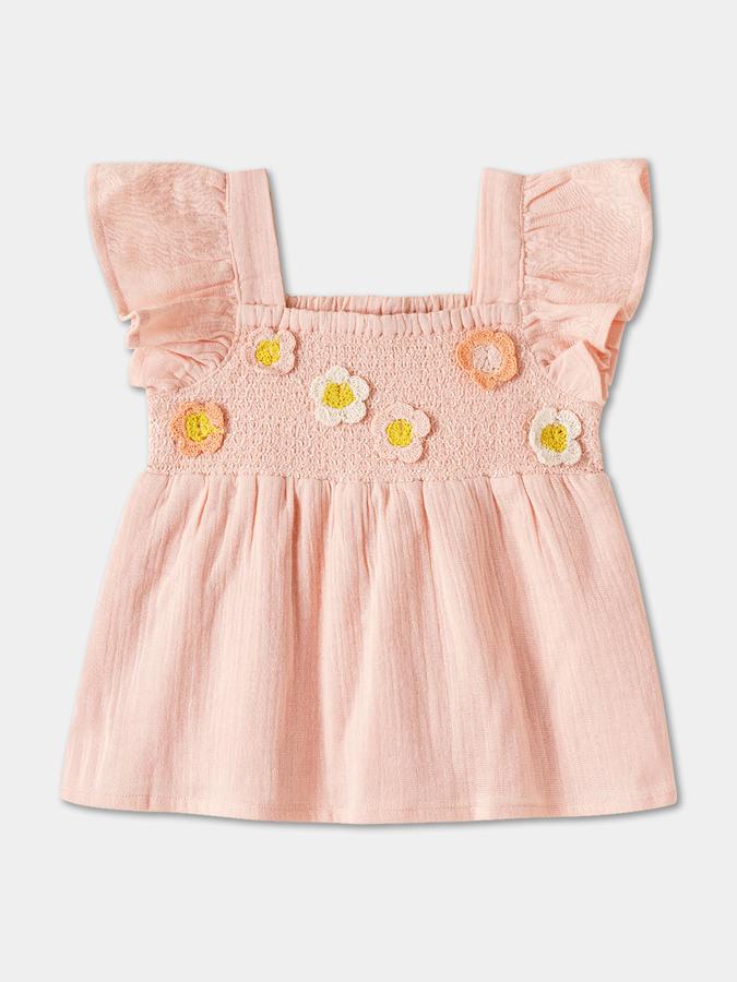 R&B Baby Girls Casual Top Shorts image number 2