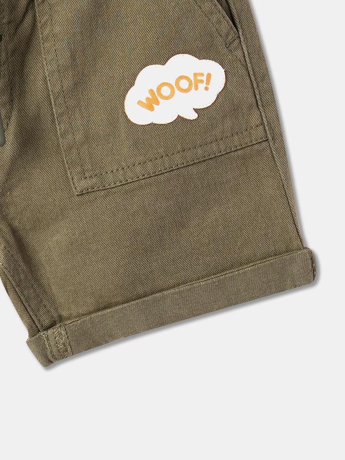 Boys Pack of 2 Embroidered Regular Fit Shorts image number 2