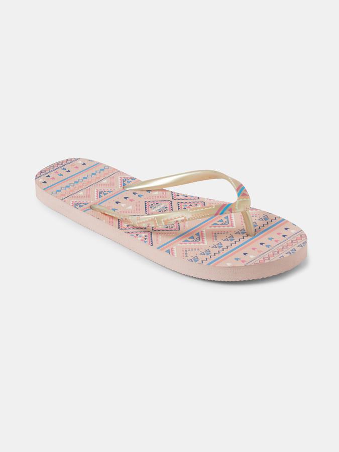 R&B Women Pink Flip Flops image number 2