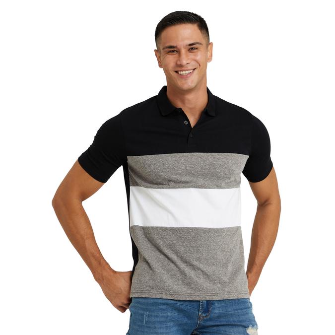 R&B Polo Neck Black T-Shirt image number 0