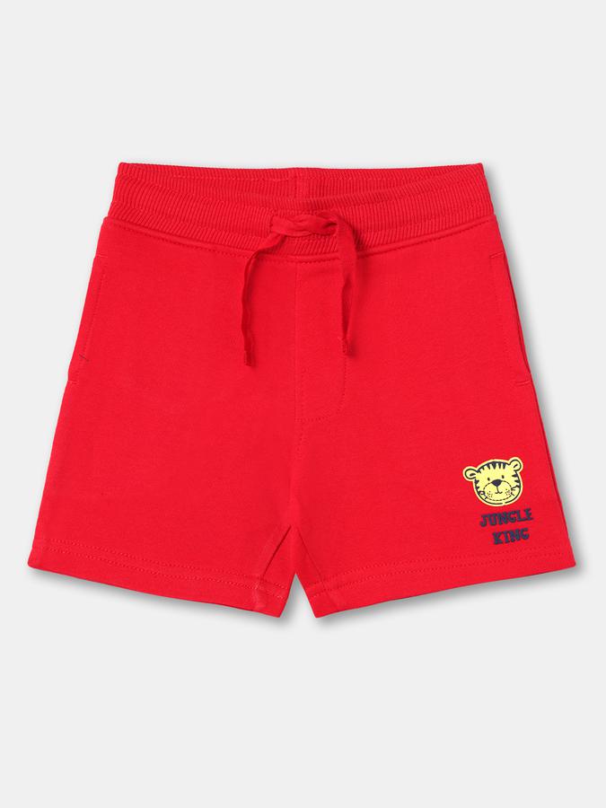 R&B Boys Red Shorts & 3/4Ths image number 0
