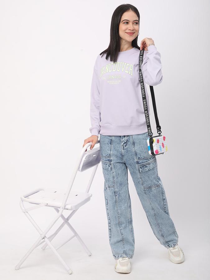 Full Sleeve Graphic Print Women Sweatshirt image number 1