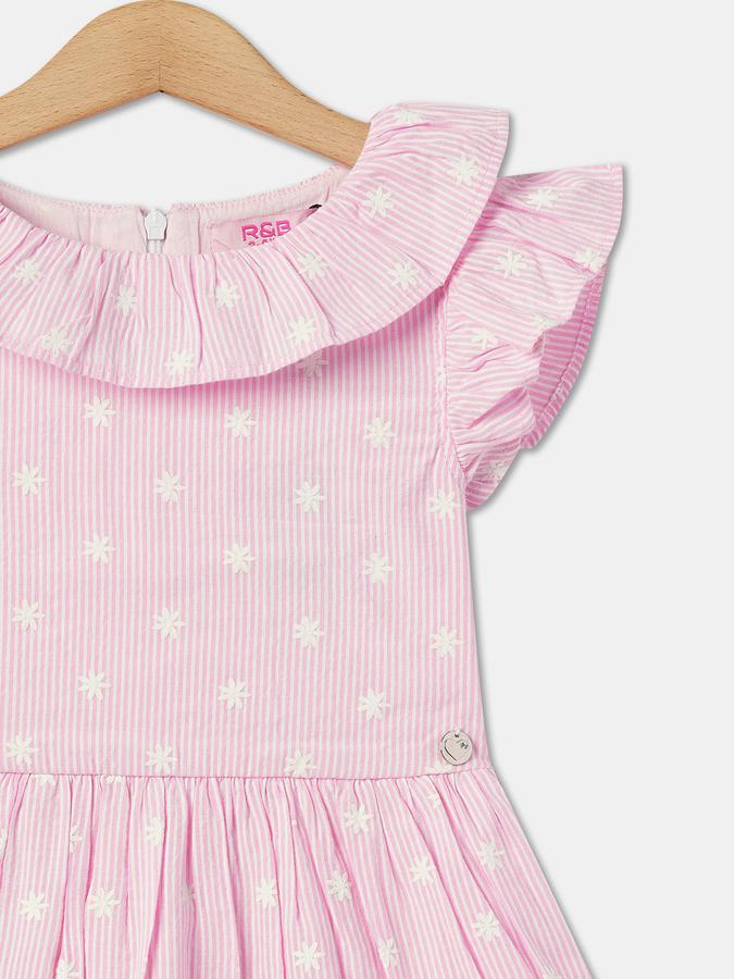 R&B Girls Pink Casual Dresses image number 2