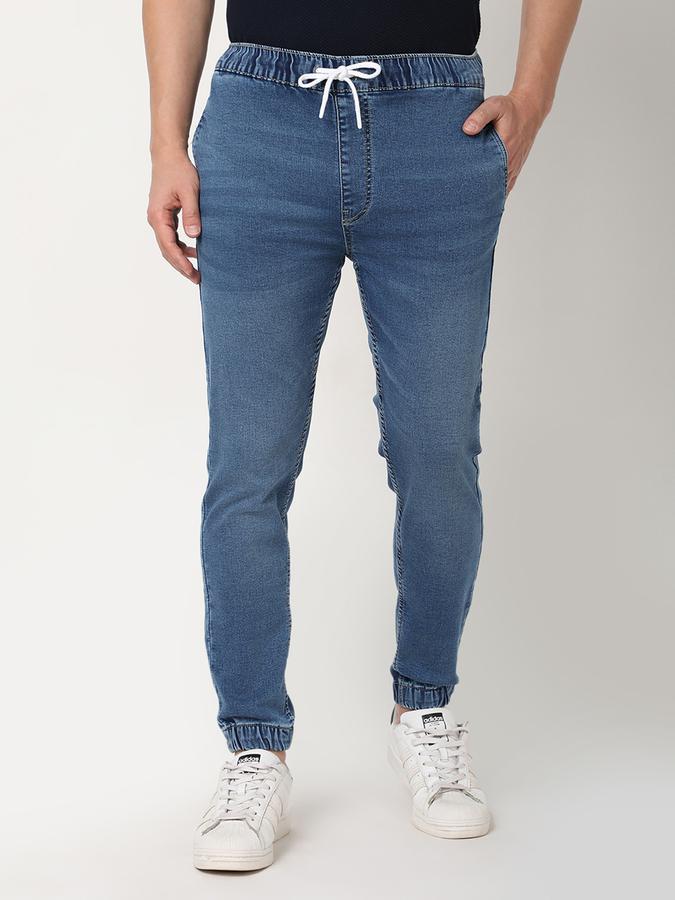 Men Mid-Rise Jogger Jeans image number 0