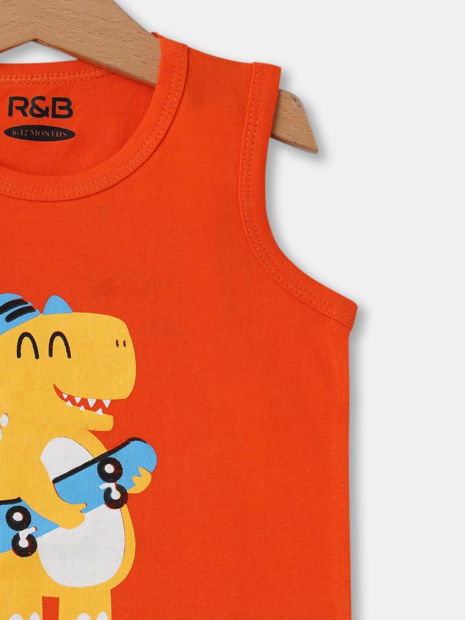 R&B Boy's Graphic Tank Top image number 2