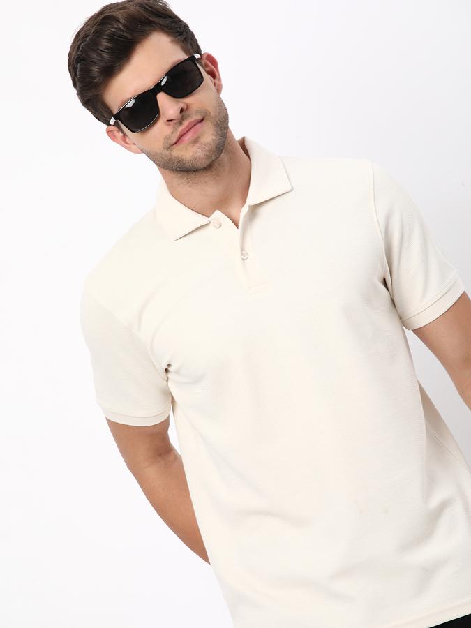 Men Regular Fit Polo T-Shirt image number 0