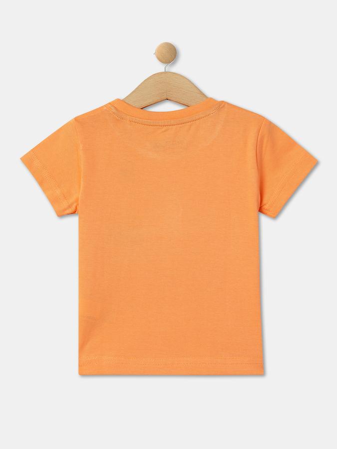 Boys Graphic Print Round-Neck T-Shirt image number 1