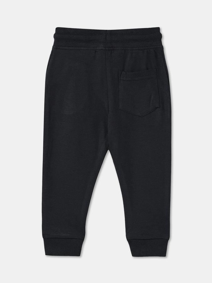 Boys Relaxed Fit Drawstring Waist Cuffed Hem Jogger