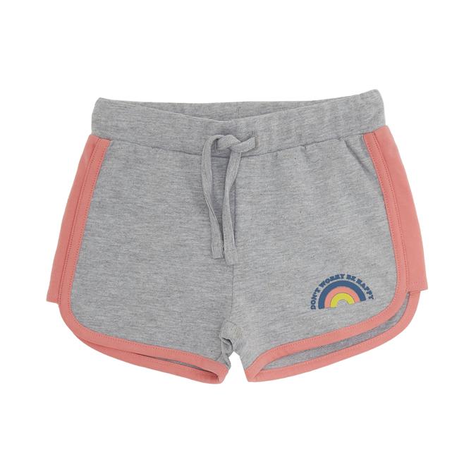 R&B Cropped Length Grey shorts image number 0