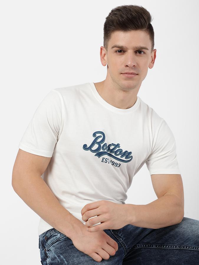 R&B Men White T-Shirts image number 0