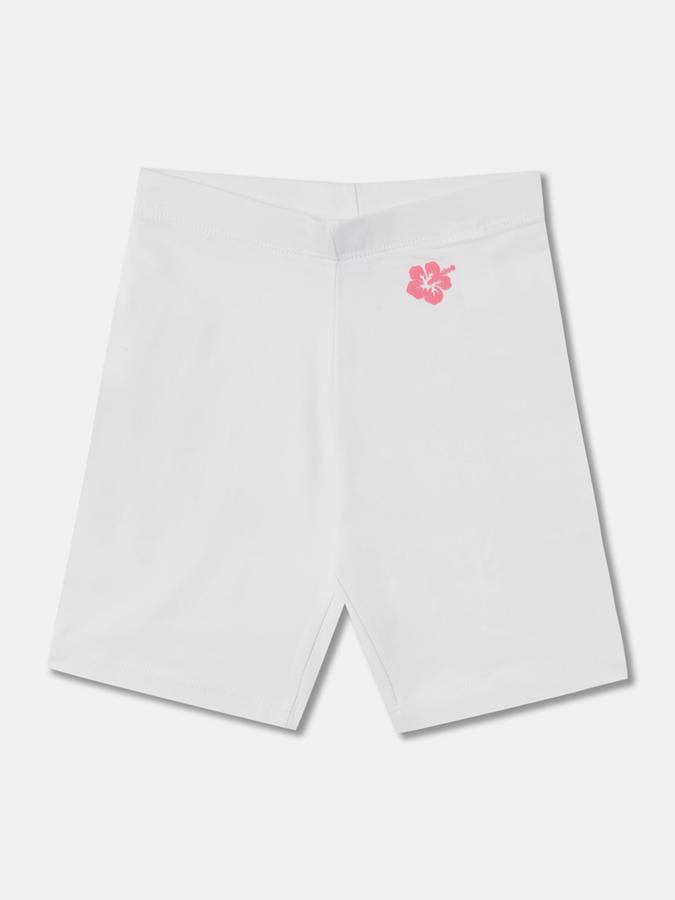 Pack of 2 Girls Floral Print Shorts image number 2