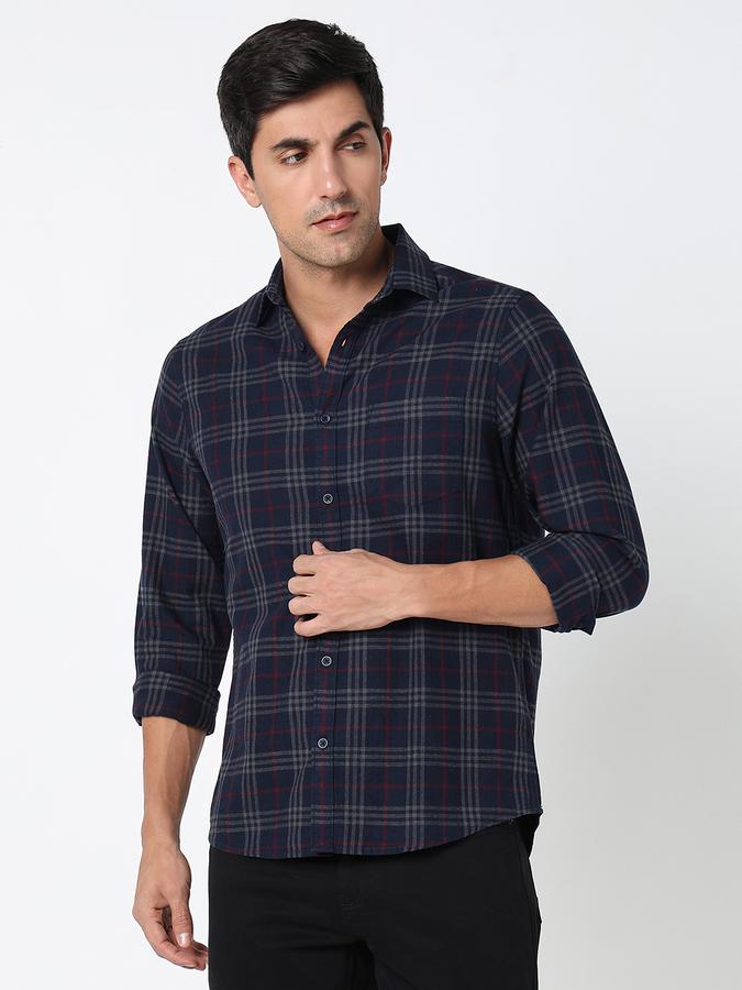 Men Checkered Casual Shirt image number 1