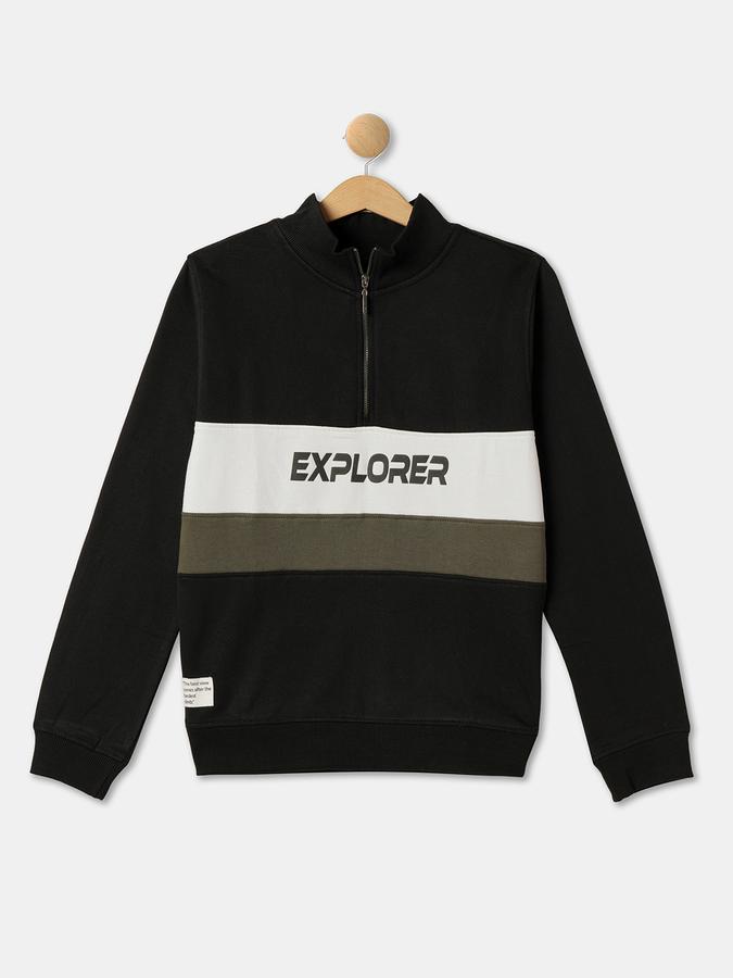 R&B Boys Black Sweatshirts & Hoodies