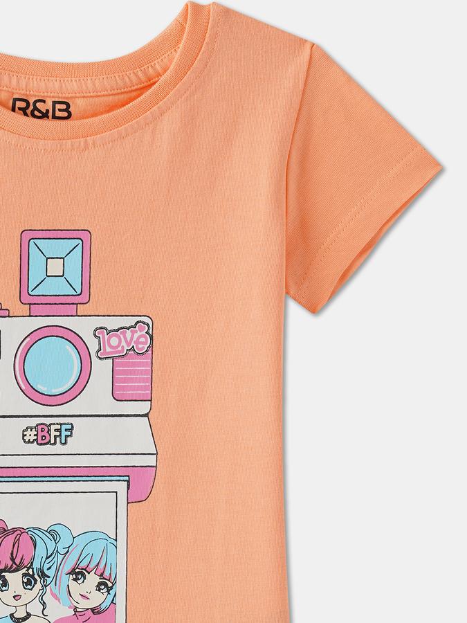Girls Solid T-shirt image number 2