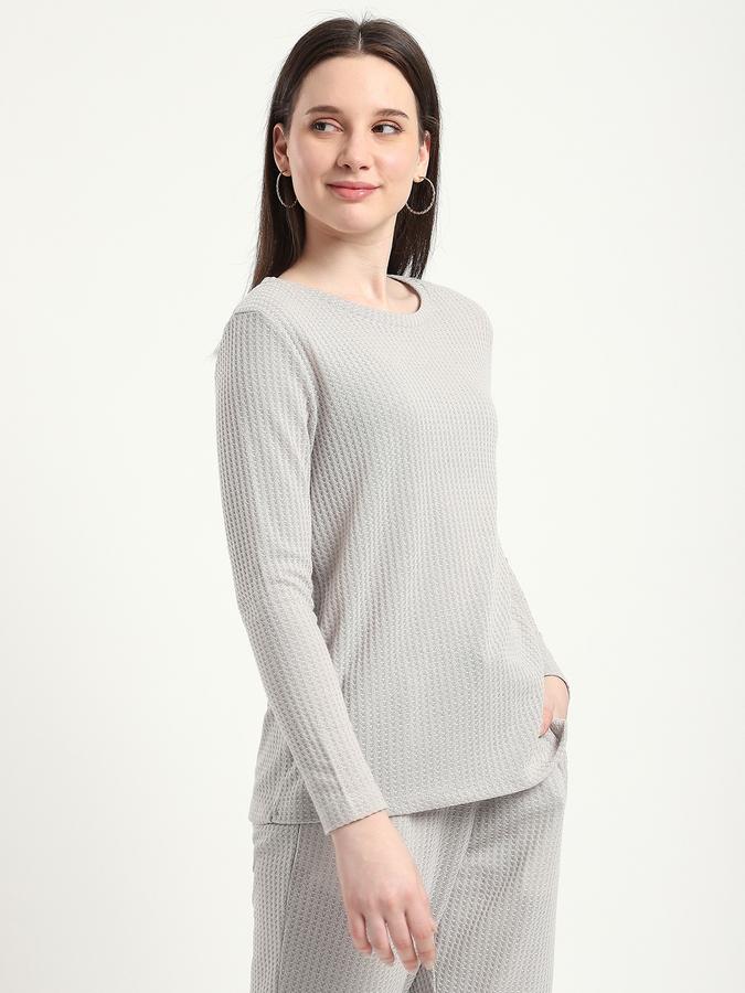 R&B Women Stone Textured Lounge Set