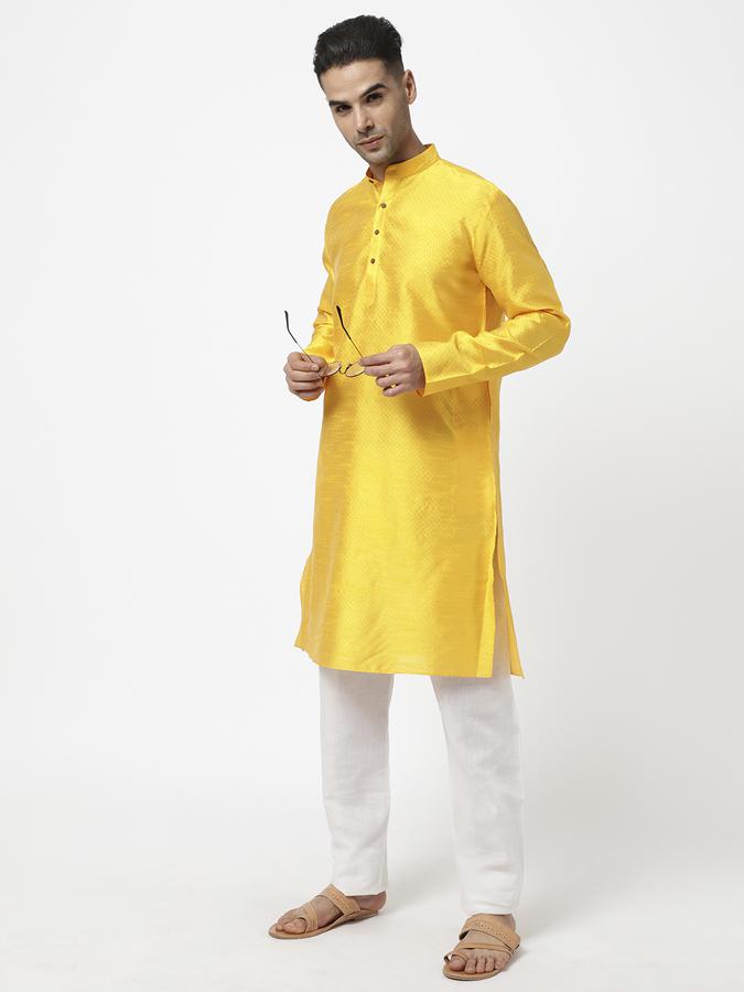 R&B Men Yellow Kurtas data-index=