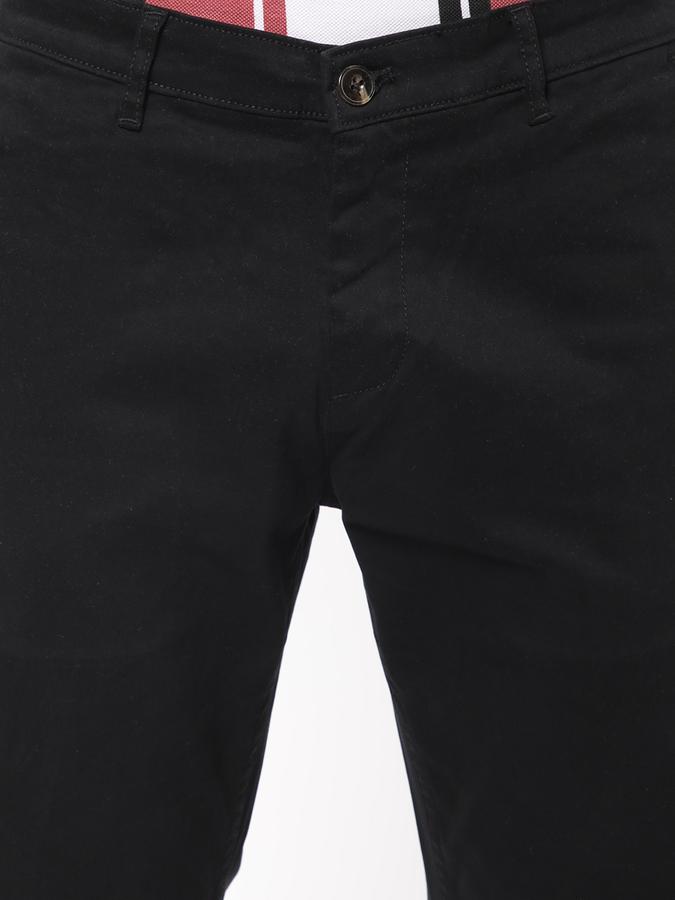 R&B Men Black Trousers image number 3