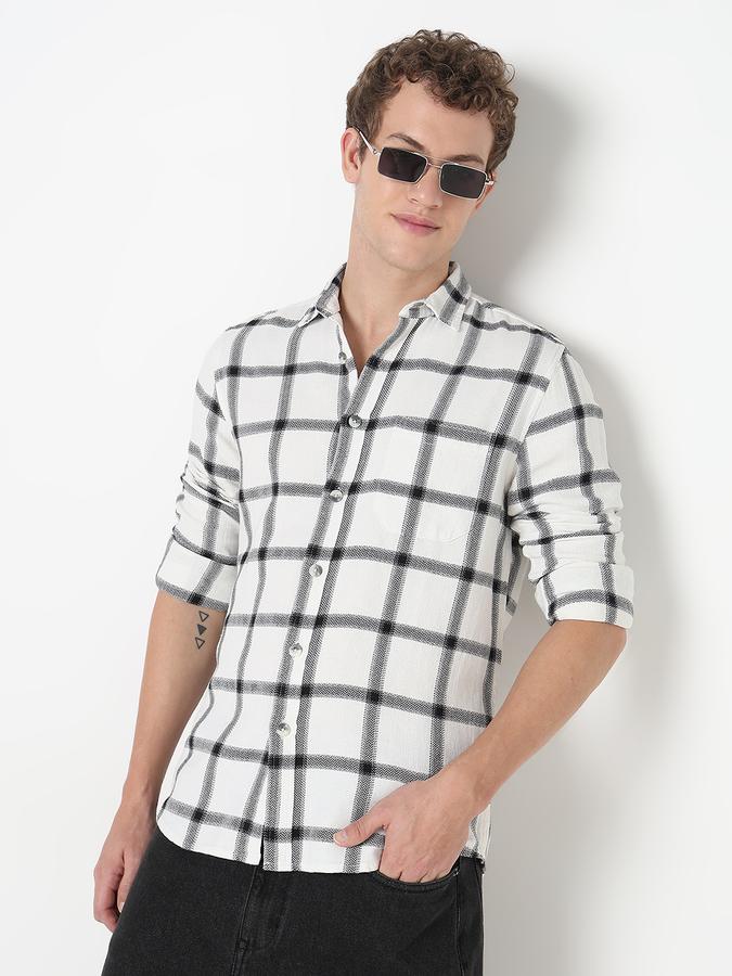 R&B MENS CASUAL Long Sleeve SHIRT-REGULAR FIT