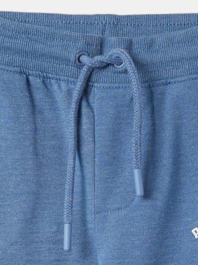 Boys Typographic Print Joggers with Drawstring Waist image number 2