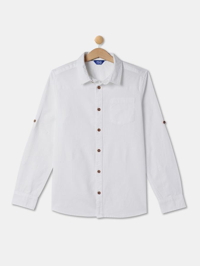 R&B Boys White Shirts