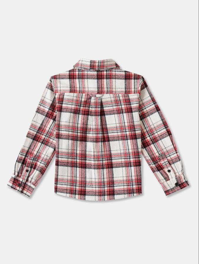 R&B Boys Multicolor Long Sleeves Checked Shirt