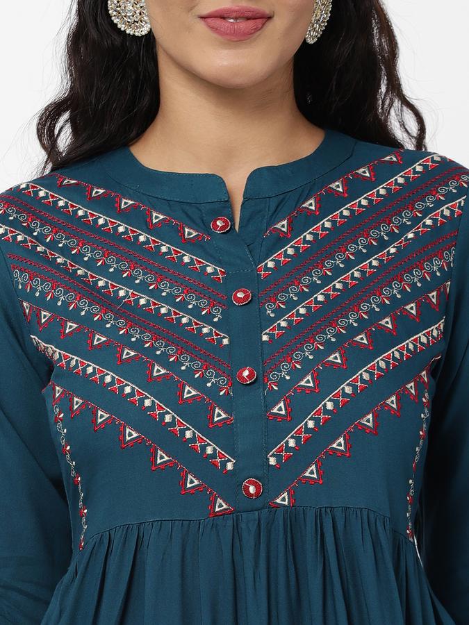 R&B Teal Women Dresses image number 3