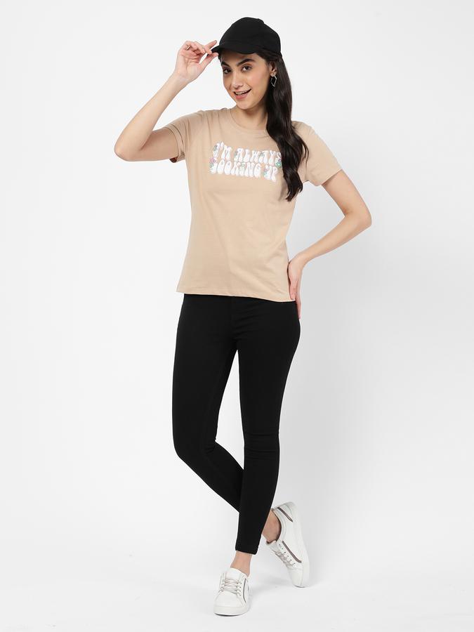 R&B Women Beige T-Shirt image number 1