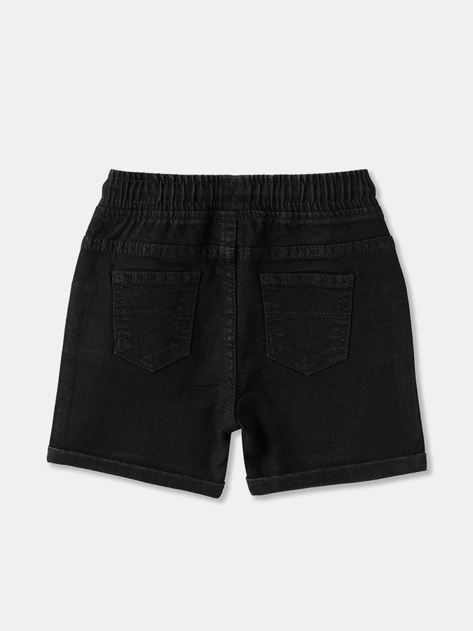 R&B Short For Baby Boys Casual Solid Cotton Blend image number 1