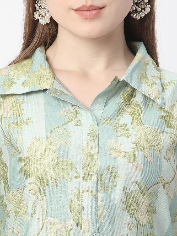 Women Printed Straight Kurta image number 3