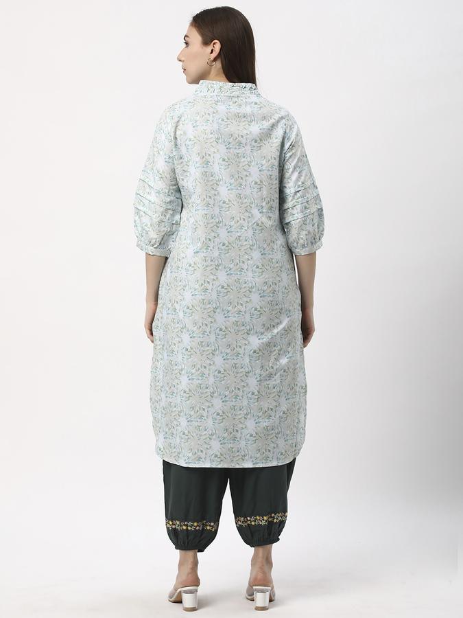 Women Printed V-Neck Kurtas image number 2