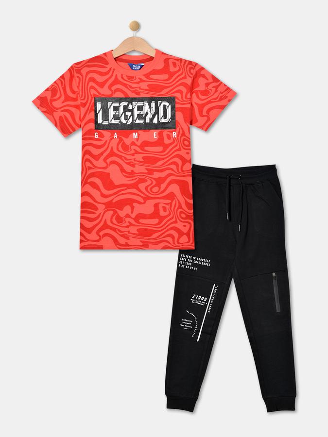 R&B Boys Red Fashion Sets image number 0