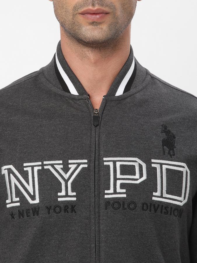 Men Cotton Regular Fit Track Jacket