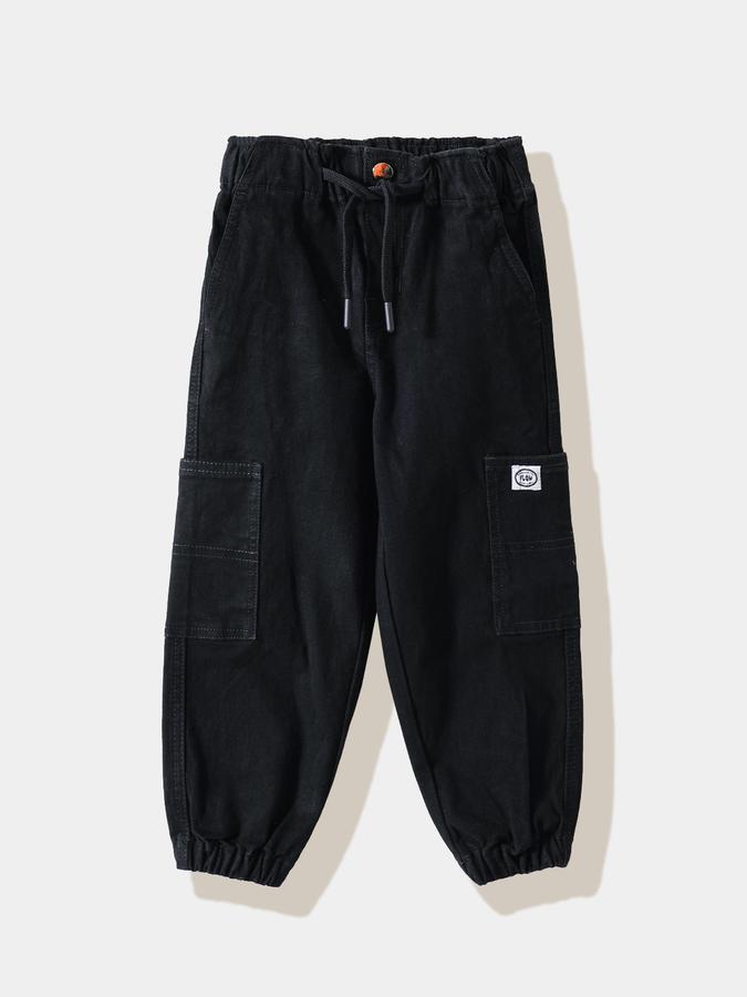 R&B Boys' Black Trousers