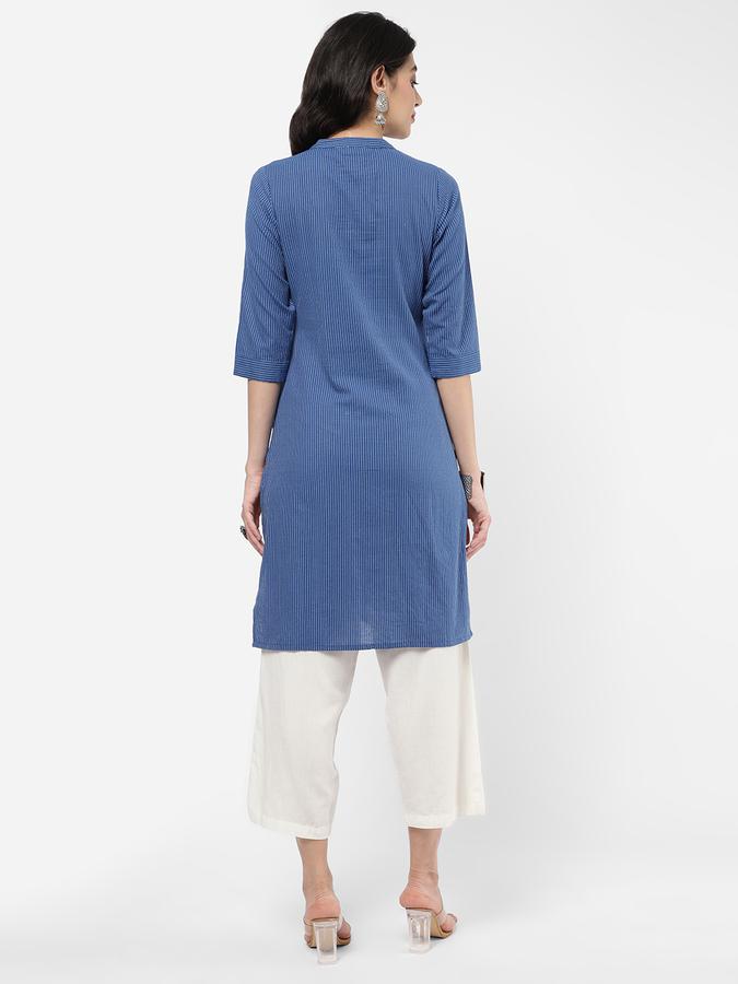 R&B Teal Women Kurtas image number 2