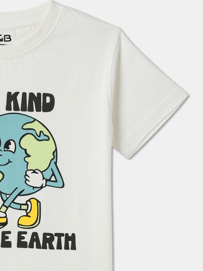 Boys Printed Pure Cotton Regular T Shirt image number 2