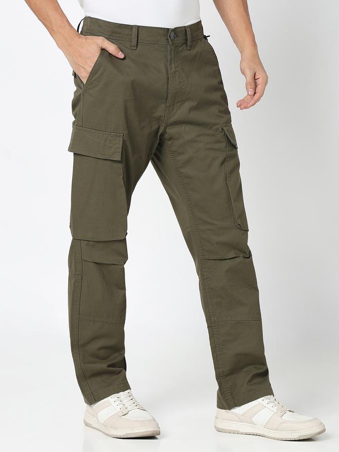 Solid Men Track Pants image number 3