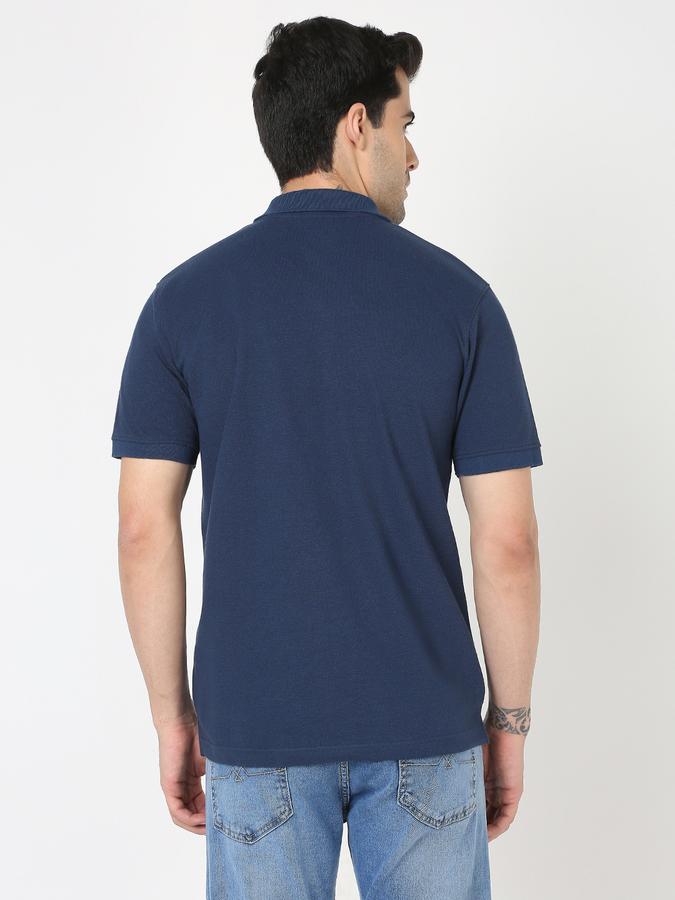 Men Regular Fit Polo T-Shirt image number 3