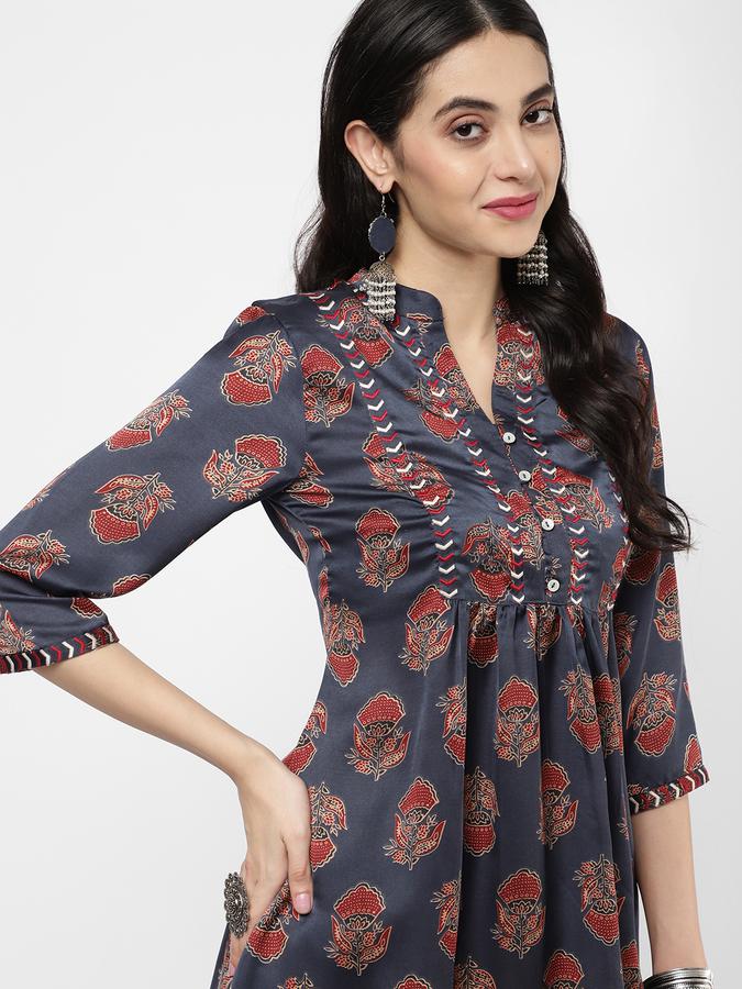 R&B Blue Women Tops & Kurtis image number 0