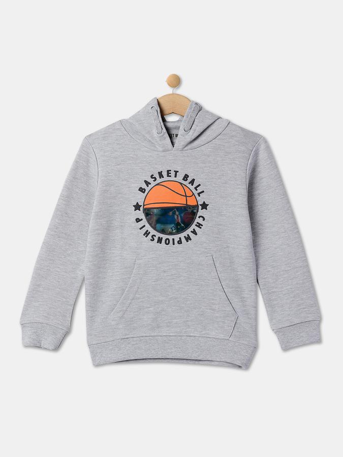 R&B Boys Grey Sweatshirts & Hoodies