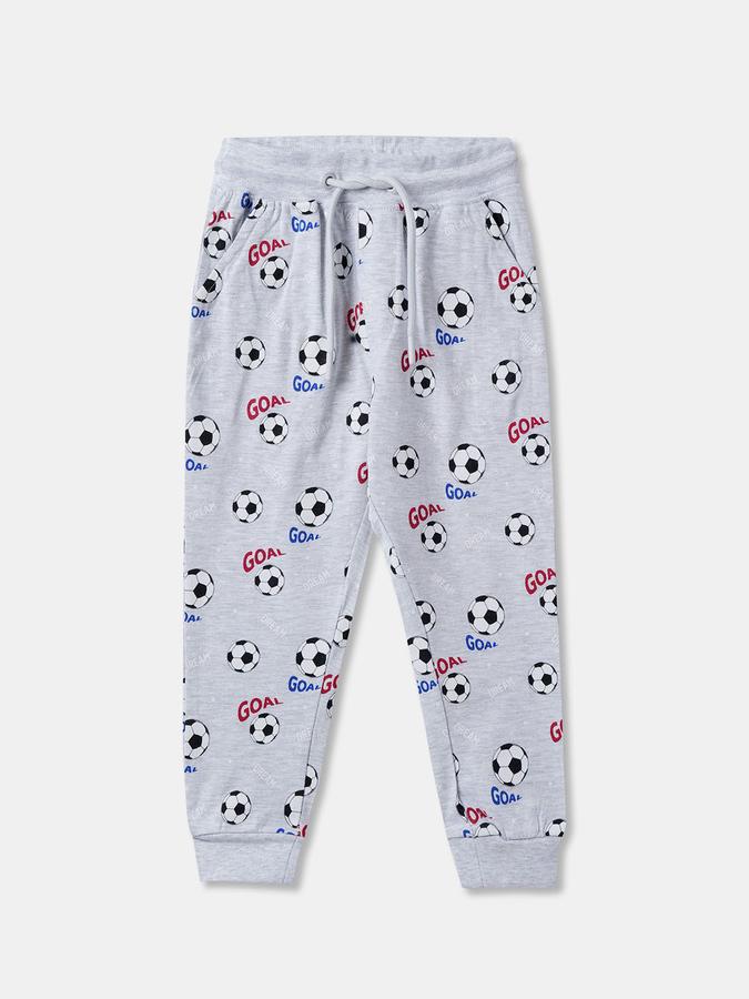 Boys Casual T-shirt Track Pants image number 3